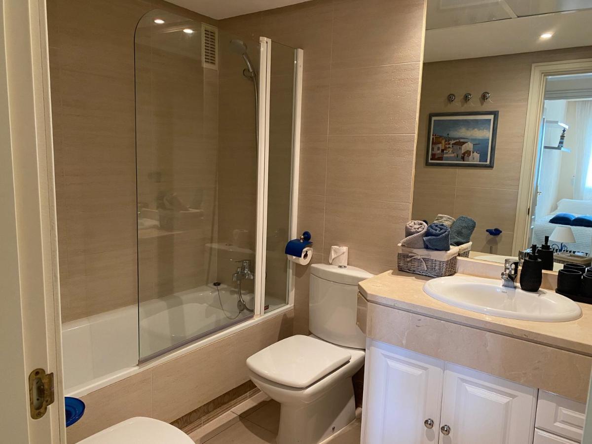 Exclusive Puerto Banus Beach Apartment Free Parking Wifi & Swimming Pool Marbellac Extérieur photo