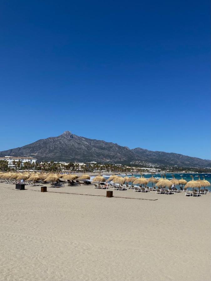 Exclusive Puerto Banus Beach Apartment Free Parking Wifi & Swimming Pool Marbellac Extérieur photo